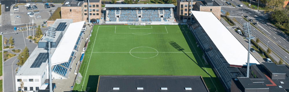 Ny indgang og nye faciliteter på Capelli Sport Stadion HB Køge