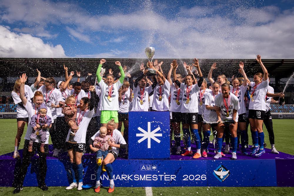 HB Køge Women er danske mestre og sikrer The Double HB Køge