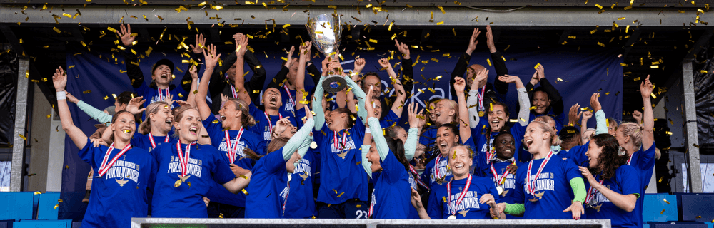 Klubbens første pokaltitel blev sikret HB Køge