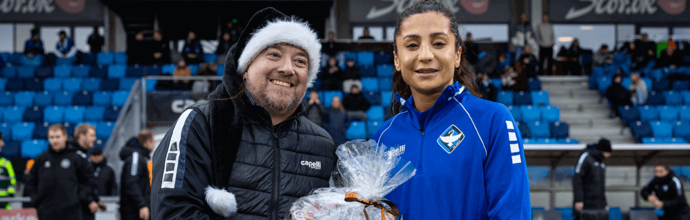 Nadia Nadim vinder efterårets spiller 2025 HB Køge