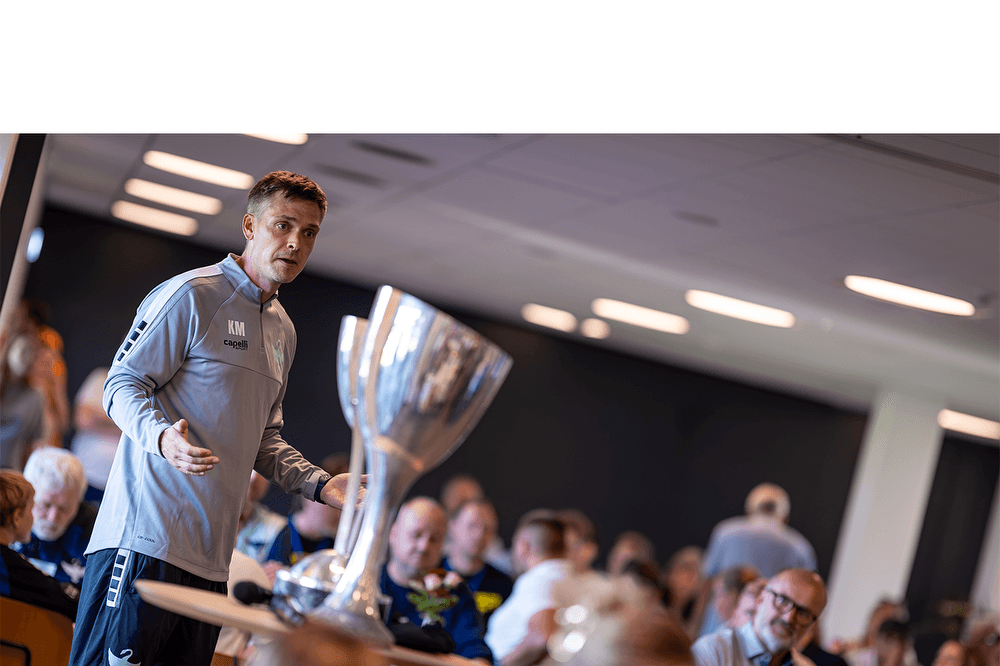 Kristian Mørch inden finalen: "Jeg håber, vi oplever den samme fantastiske stemning i morgen" HB Køge
